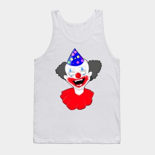 Crying Clown Tank Top